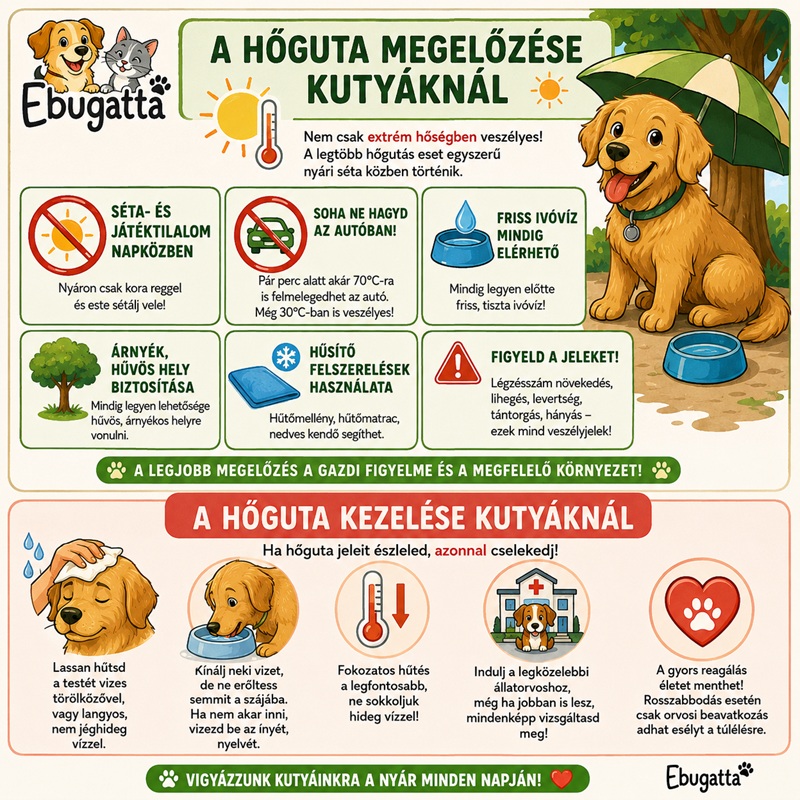 kutya hőguta